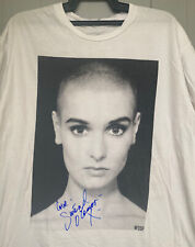 Vtg Sinead O'Connor Music Lover Heavy Cotton White Full Size T Shirt picture