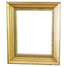 Antique First Finish Giltwood Art Frame Circa 1840 picture