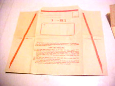 World War 2 V Mail blanks for servicemen to fill out & sent for censor/photo picture