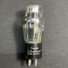 SILVERTONE 45 POWER VACUUM TUBE TESTED NOS  VINTAGE BLACK PLATE G.10432.C picture