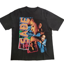 Vtg 90s Sade Gift For Fan Cotton Black All Size Funny Shirt VC083 picture