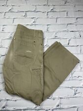 KUHL OUTKAST - Men's Beige Cotton Canvas Athletic Fit Pants - Size 34x32 picture