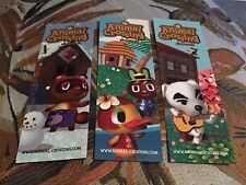 NEW Vintage Official Nintendo GameCube Promo Animal Crossing Bookmark (Set of 3) picture