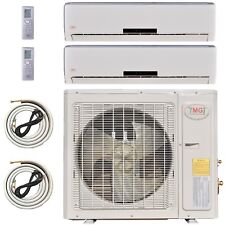 YMGI Mini Split Air Conditioner Heat Pump Ductless Multi 2 Zone 18000 24000 BTU picture
