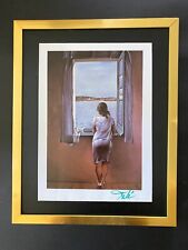 SALVADOR DALI | Vintage 1970 Signed | Framed Offset Lithograph in New Frame picture