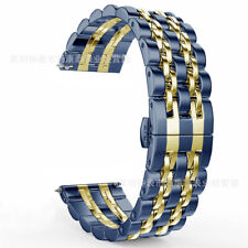 High Quality Solid Stainless Steel Watch Band Strap Metal Quick Release 20 22mm picture