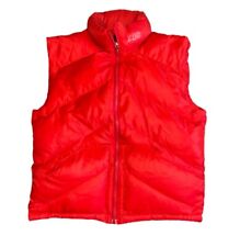 Vintage The North Face Extreme Red Men’s Goose Down Puffer Vest Size Small USA picture