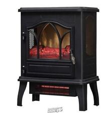 DuraFlame Infrared Quartz Heat Electric Stove Fireplace Realistic Flame Heater picture