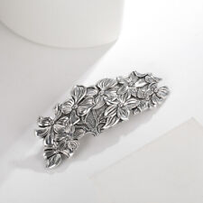 Amaxer French Flower Blossom Vintage Metal Barrette Hair Clip Styling Accessory picture