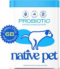 Native Pet PROBIOTIC 16.4oz Vet Created Powder Digestive Issues Dog + Prebiotic picture