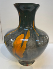 Magnificent Large Hand Blown Glass Vase picture