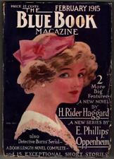 Blue Book Feb 1915 Pulp Haggard The Ivory Child; First app. of H. Bedford Jones picture
