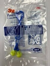 50pack 3M Push-In noise reducing Earplugs - Corded Blue picture