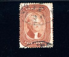 USAstamps Used FVF US 1858 Jefferson Scott 27 +Cert SCV $1450+ picture