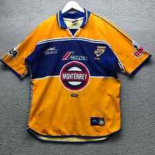 Vintage 2000 2001 Atletica UANL Tigres Monterrey Jersey Men Large Yellow Blue picture