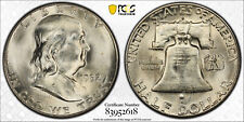 1952 S/S PCGS MS65 FS-501 RPM Repunched Mint Mark Franklin Half Dollar picture