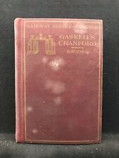 Cranford by Mrs. Gaskell (Hardcover, 1907) Edited by Charles Elbert Rhodes picture