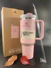 2024 Stanley Cup 40oz Pink  Gift Quencher H2.0 Stanley Tumbler Double picture