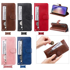 Magnetic Leather Zipper Wallet Case Flip Cover For Samsung A55 A35 A25 A15 A05S picture