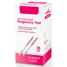 25 Pack Pregnancy Test Strips Early Detection, 10 MIU/ML, Rapid and Accurate picture