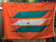 Vintage Maritime Flag Orange And Green. Shipmate brand. picture