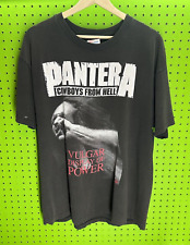 Vtg 90's Pantera Cowboys from Hell T Shirt Sz XL Single Stitch Stronger Than ALL picture