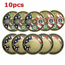 10pcs US Military Family Challenge Coin Veteran  picture
