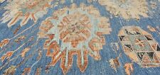 Early 1880's Antique Natural Dye Wool Pile Nagorno-Karabakh Armenian Rug 5x8ft picture