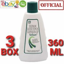 Selsun Shampoo USA Official Abbott 3 Box 360 ml Health Care Dandruff Exp.9/2025 picture