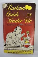 Bartender's Guide by TRADER VIC Cocktail Recipes Vintage 1948 Reprint Hardcover picture