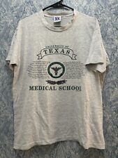 Vintage University Of Texas Medical School T Shirt Size Large Flaws picture