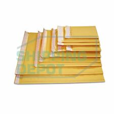 1-3,000 Kraft Bubble Mailers #0000 #000 #00 #0 #DVD #CD #1 #2 #3 #4 #5 #6 #7 picture