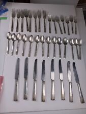 National Silver King Edward Cavalcade Silver Plated Flatware Lot picture