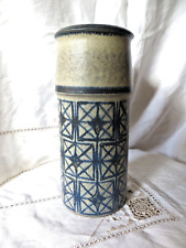 Marianne Starck for Michael Andersen & Søn MA&S Tall Vase Blue & Grey Geometric  picture