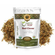 Organic Way Red Clover Cut & Sifted - Herbal Tea | Kosher & USDA Certified picture