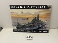 Warship Pictorial No. 25 - IJN Yamato Class Battleships - Used - Very Good picture