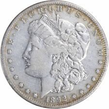 1892-S Morgan Silver Dollar F Uncertified #727 picture