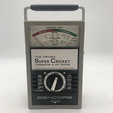 VINTAGE Sencore TF46 Portable Super Cricket Transistor FET Tester PARTS REPAIR picture