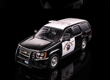 1:64 596Model Tahoe California Police Patrol SUV Model Diecast Metal Car picture