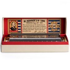 Hohner Marine Band 125th Anniversary Edition Harmonica in Key of C - Paper Box + picture