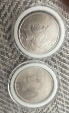 Lot O 2 - 1922 $1 Peace Silver Dollar picture