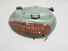Vintage Johnson Seahorse TN  5 HP Outboard Gas Fuel Tank & Recoil Rope Pull Star picture