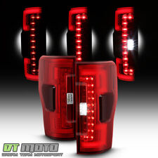 Red LED Tail Lights Brake Lamps For 2017-2019 Ford F250 F350 w/LED & Blind Spot picture