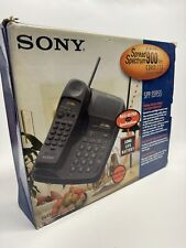 VINTAGE NOS Sony SPP-SS955 900Mhz Digital Spread Cordless Black Telephone picture