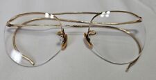 Antique Bausch & Lomb (B&L) Semi Rimless 1/10 12k GF (Gold Filled) Eyeglasses picture