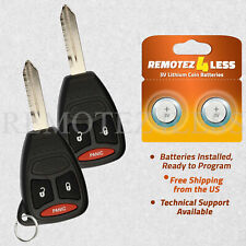 2 For 2006 2007 Replacement Mitsubishi Raider Remote Keyless Entry Uncut Key 3b picture
