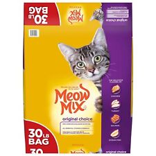 Meow Mix Original Choice Dry Cat Food, 30 Pounds, With Chicken, Turkey, Salmon picture