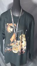 VTG 2004 Jay Z R Kelly Best of Both Worlds Tour T Shirt W/ Lanyard, Work Passes picture