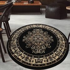 Antep Rugs Oriental 5x5 Traditional Medallion Indoor Round Area Rug Siesta (B... picture