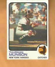 1973 Topps Thurman Munson Yankees #142 Baseball Card picture